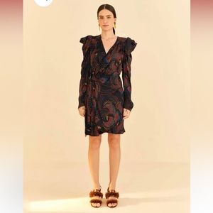 Farm Rio Sequin Toucans Mini Dress